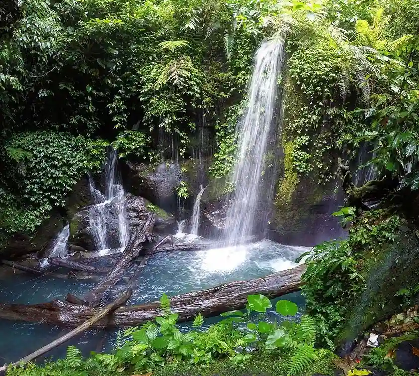 Air Terjun Palaruga di Langkat, Surga Air Jernih yang Bikin Perjalanan Terasa Lunas